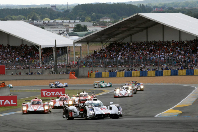 24H Le Mans start 2014